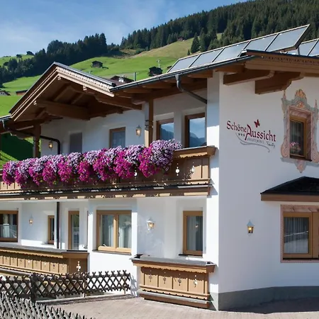 Schöne Aussicht Appartements Tux Exterior foto